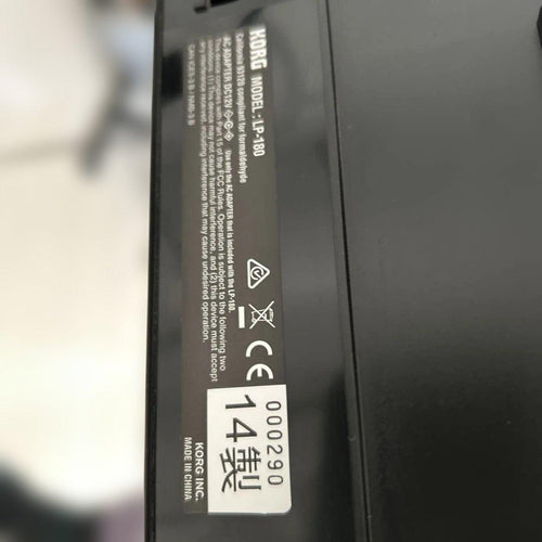 Korg Keyboards Digital Pianos Lp-180 2014