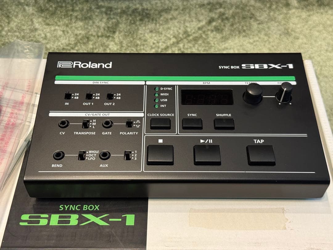 Roland Rhythm Machine Sbx-1 Sync Box Aira