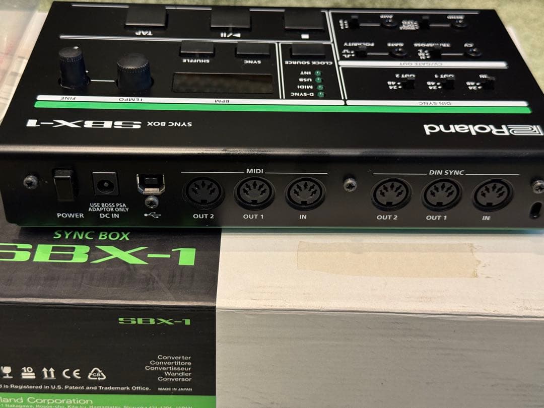 Roland Rhythm Machine Sbx-1 Sync Box Aira