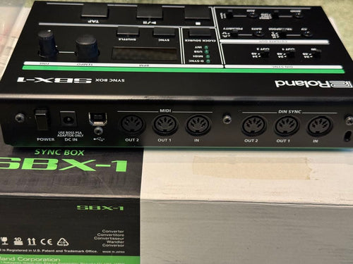 Roland Rhythm Machine Sbx-1 Sync Box Aira