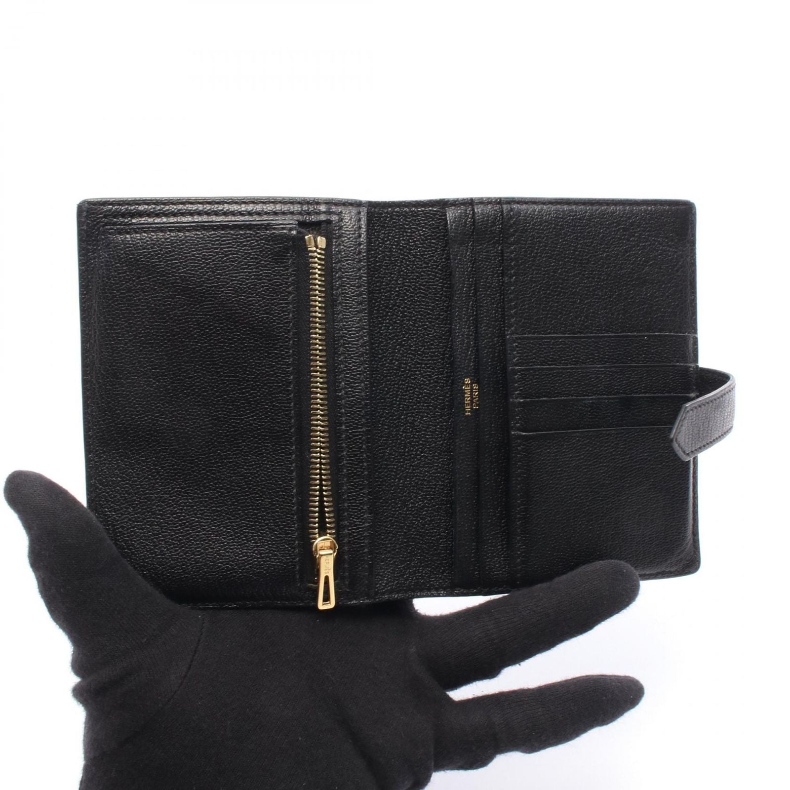 Hermes Bi-Fold Wallet Used B