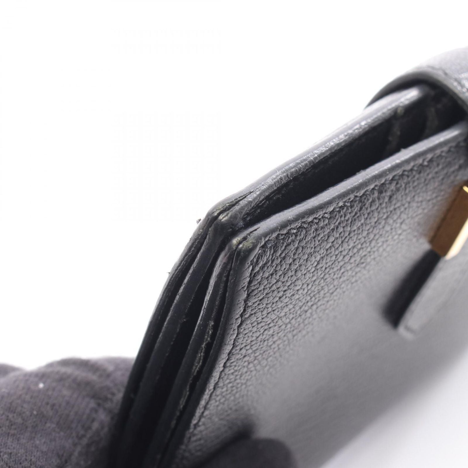 Hermes Bi-Fold Wallet Used B