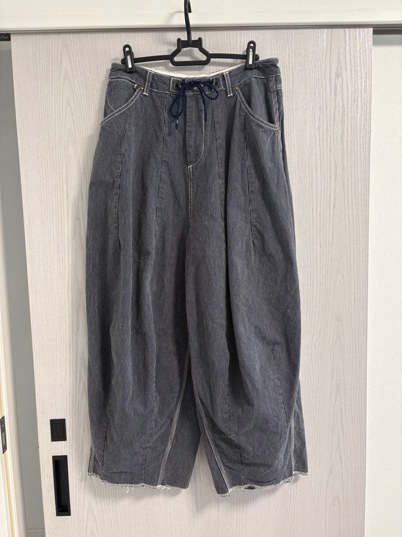 Needles Wide-Leg Pants Loose-Fitting