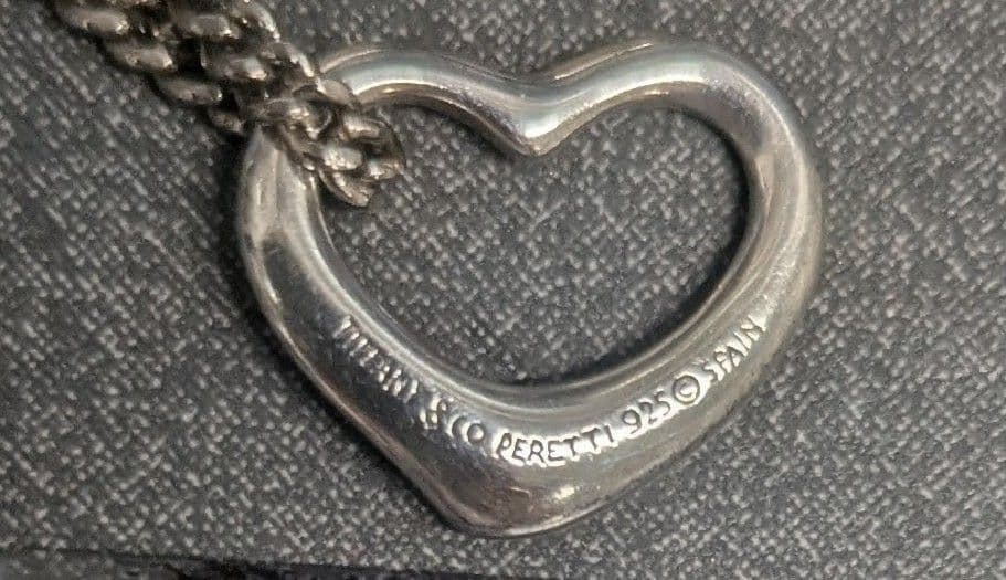 Necklaces Tiffany Co. Open Heart Necklace