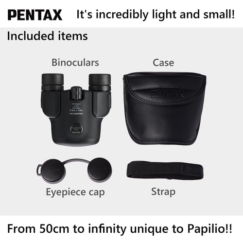 Binoculars Opera Glasses Pentax Papilio Iii 6.5X21 Wr Hd 1
