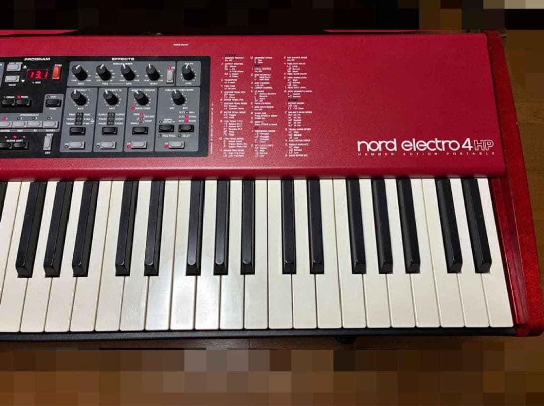 Clavia Analog Synthesizer Nord Electro 4 Hp 73Key