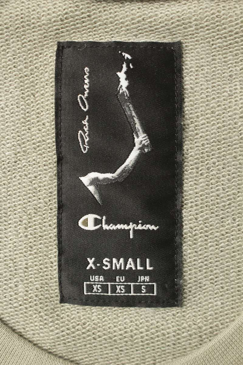 Rick Owens Tanktop Sleeves Tops Champion Cm01E1666-Chfe Xs
