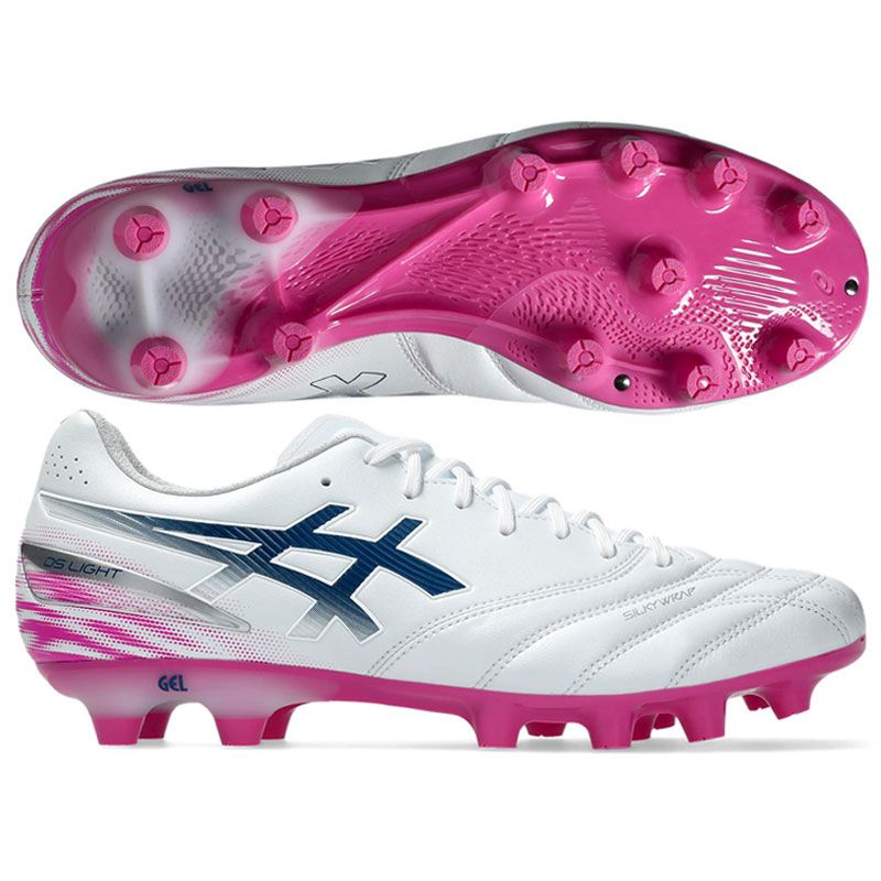 Asics Soccer Shoes Spike Ds Light Pro 26Ss(1103A126-101) 101(White/Digital