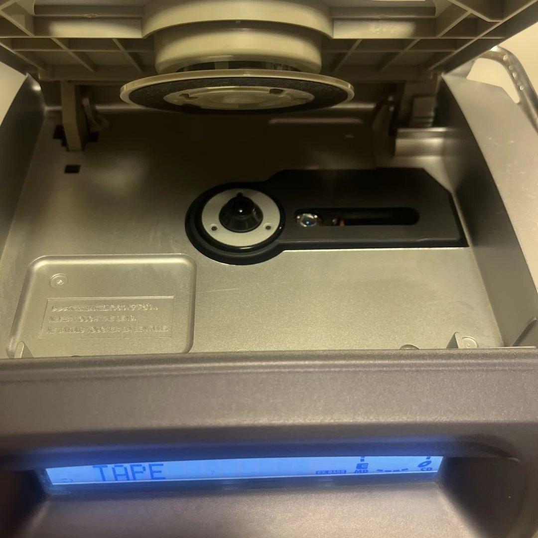 Kenwood Cd Md Cassette Deck Mdx-F55