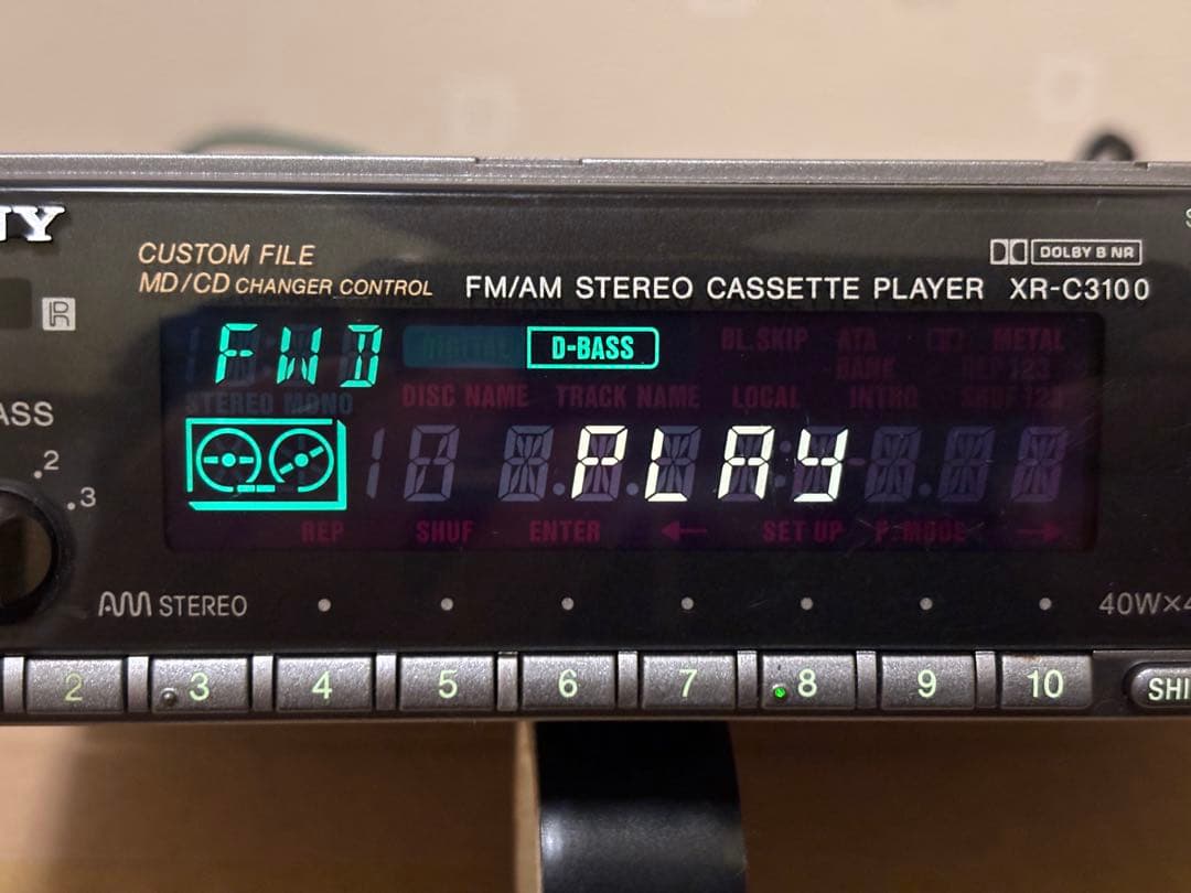 Sony Deck Player Changer 1Din Xr-C3100