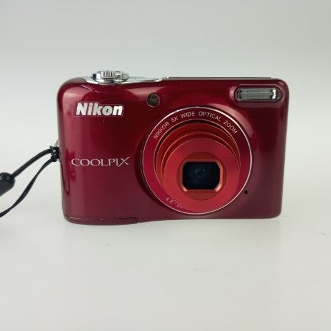 Nikon Compact Digital Camera Coolpix L30 Red
