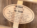 Yamaha Acoustic Guitars Fg-300D