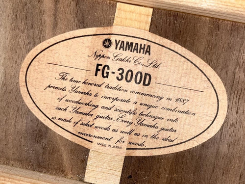Yamaha Acoustic Guitars Fg-300D