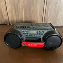 Sony Cd Md Cassette Deck Widdit Cfd-980