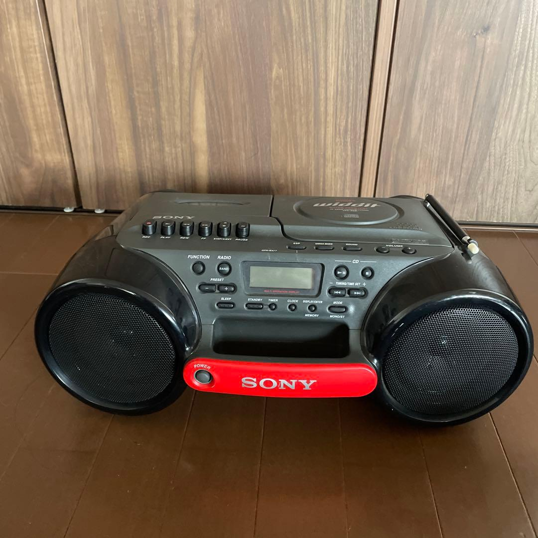 Sony Cd Md Cassette Deck Widdit Cfd-980