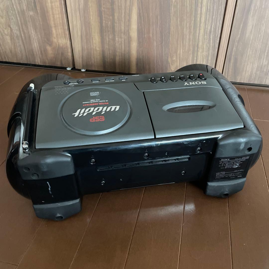 Sony Cd Md Cassette Deck Widdit Cfd-980