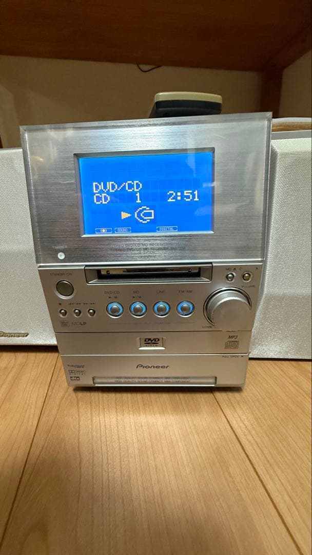 Pioneer Cd Md Cassette Deck X-Sv5Dv Dvd/Cd/Md