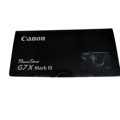 Canon Compact Digital Camera Powershot G7 X Mark Iii