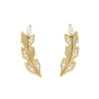Tiffany Earrings (For Both Ears) 0.33Ct K18Yg Tiffany&Co.
