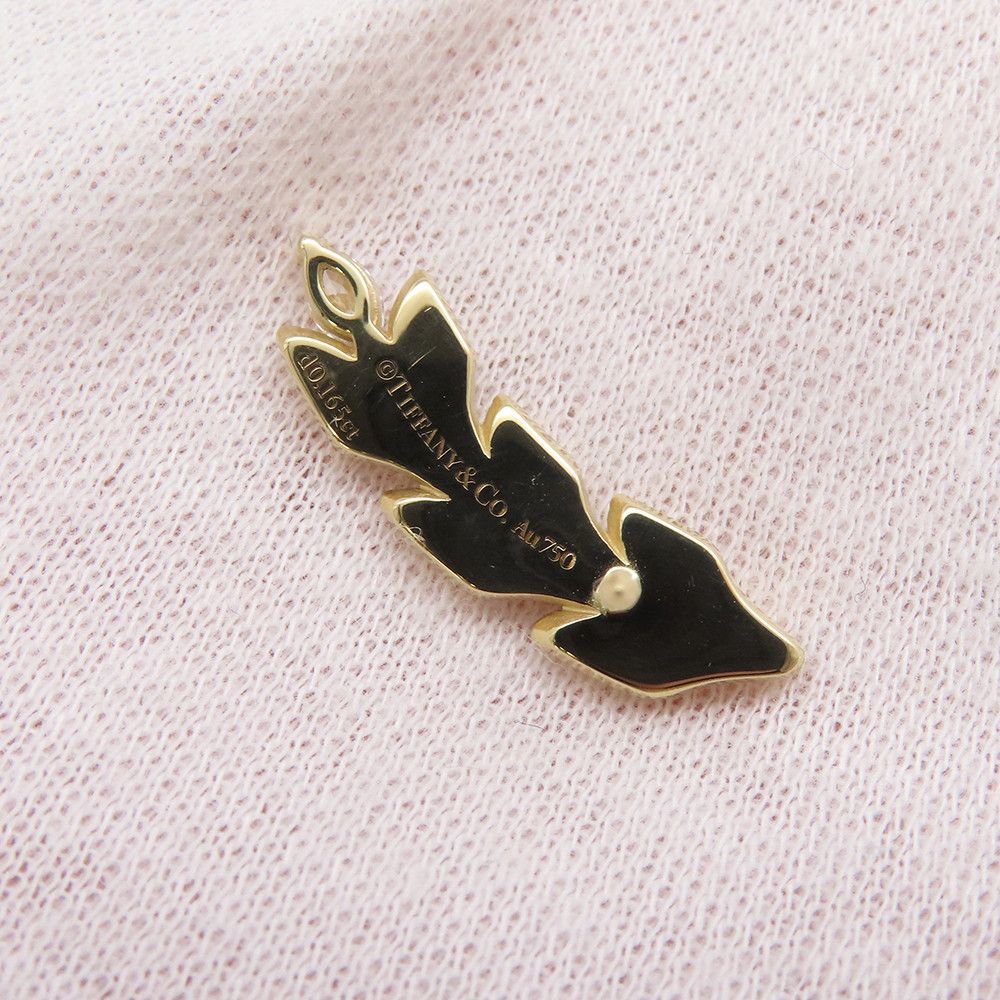 Tiffany Earrings (For Both Ears) 0.33Ct K18Yg Tiffany&Co.