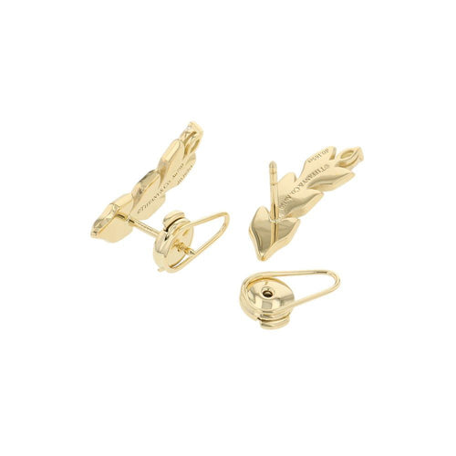 Tiffany Earrings (For Both Ears) 0.33Ct K18Yg Tiffany&Co.