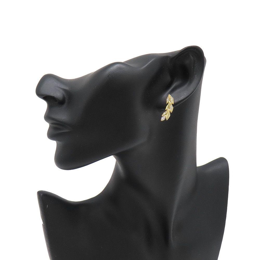 Tiffany Earrings (For Both Ears) 0.33Ct K18Yg Tiffany&Co.