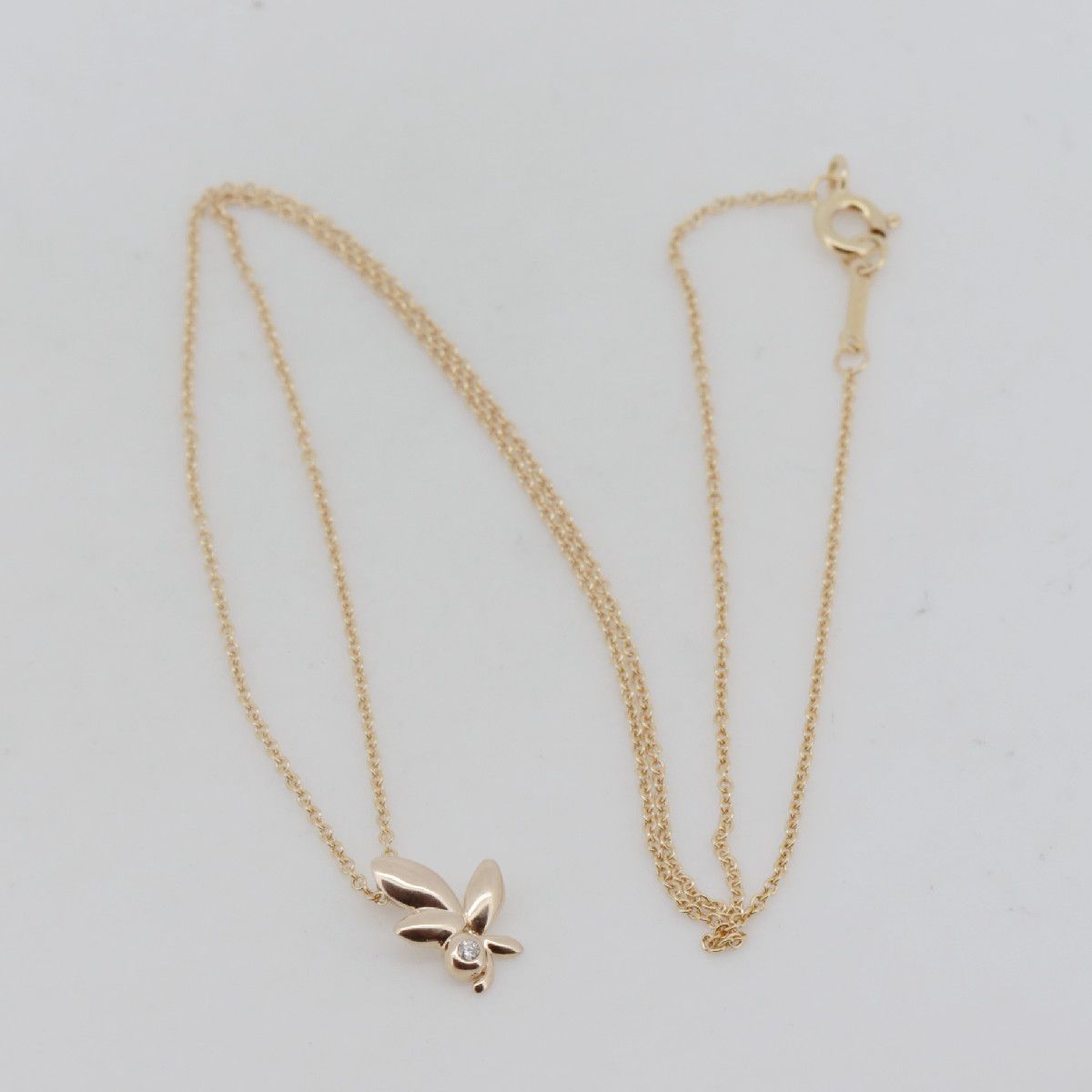 Tiffany Necklace Co. K18Pg(18