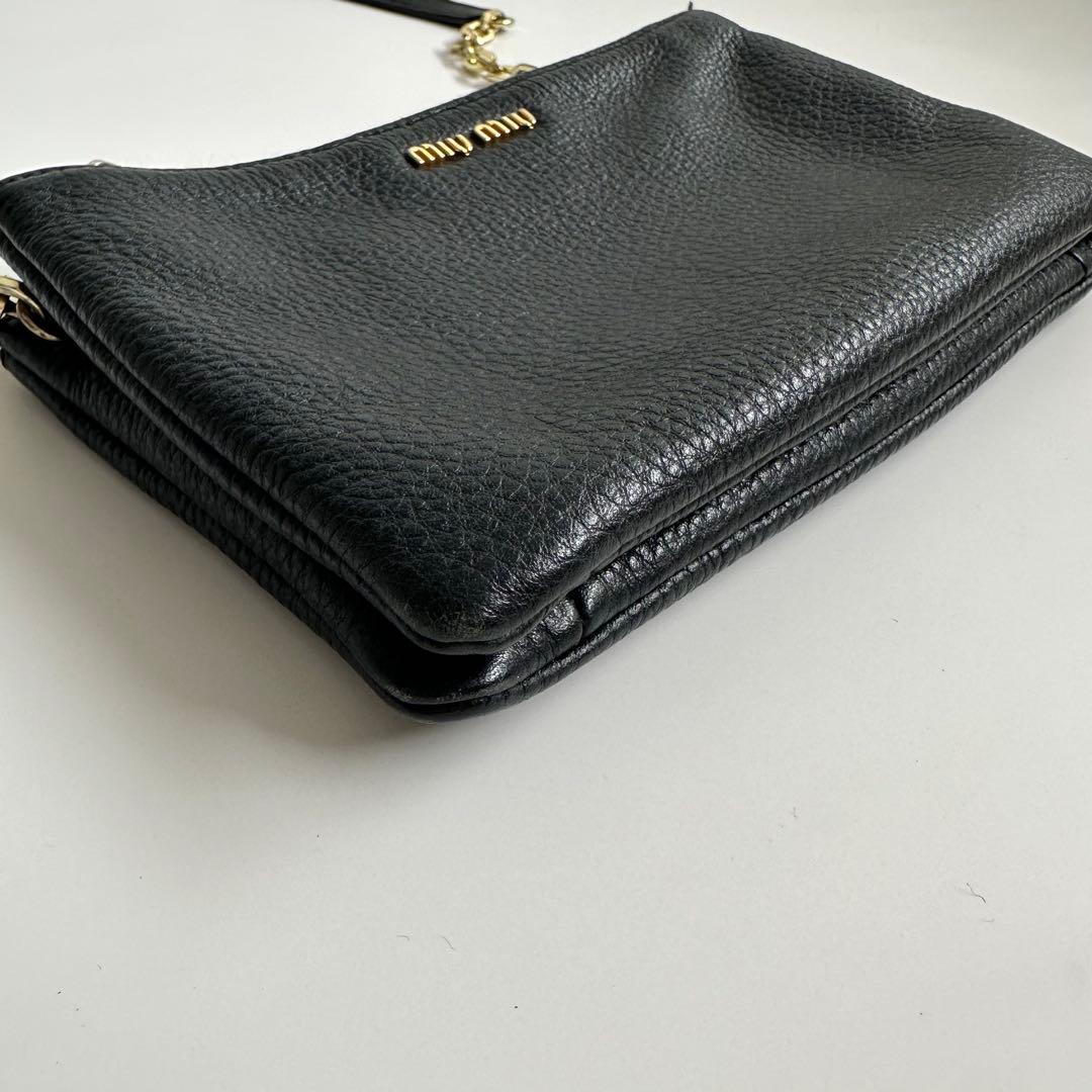 Miu Umhängetaschen Lederkette One Bag