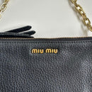 Miu Umhängetaschen Lederkette One Bag