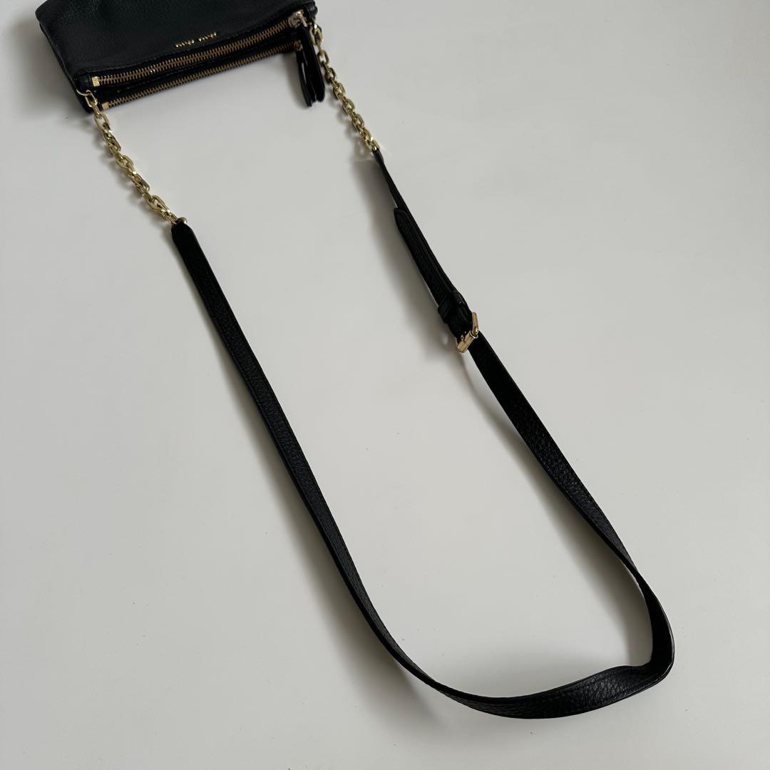 Miu Umhängetaschen Lederkette One Bag