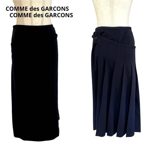 Comme Des Gar Ons Pleated Skirts Xs