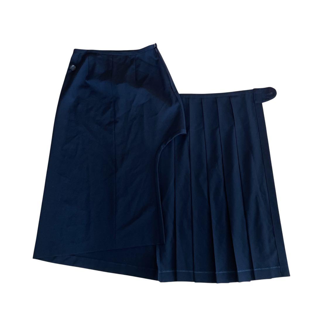 Comme Des Gar Ons Pleated Skirts Xs