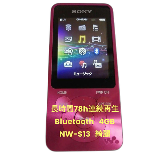 Sony Digital Audio Player Bluetooth 4Gb Nw-S13 78H