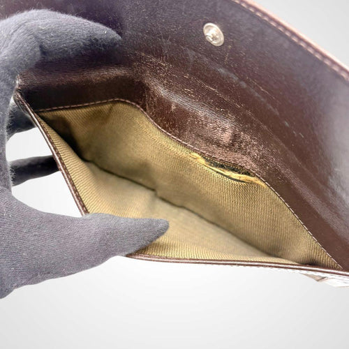 Fendi Long Wallet Zucca Pattern Vintage