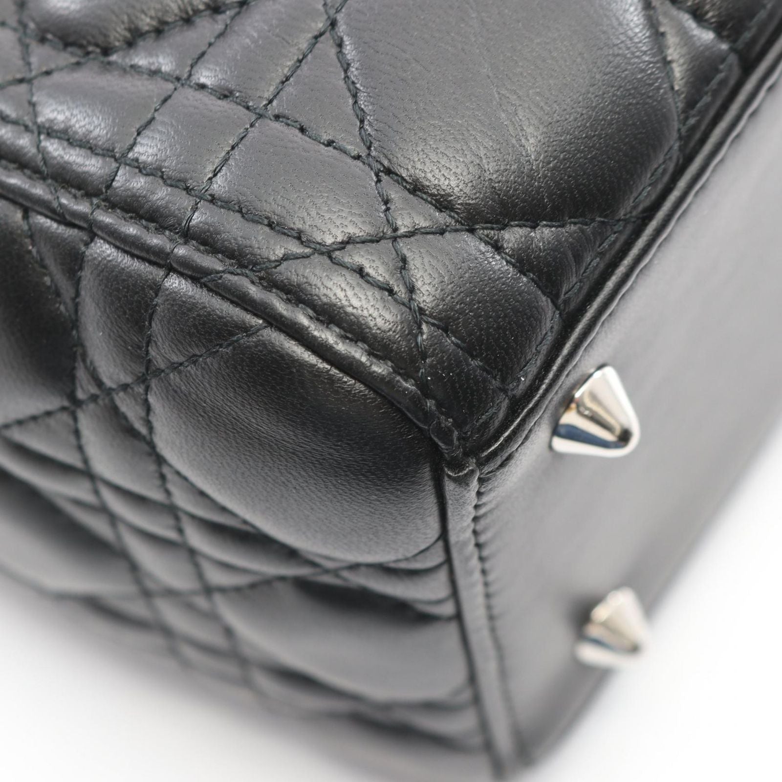 Christian Dior Handbag Lady 2Way Used A