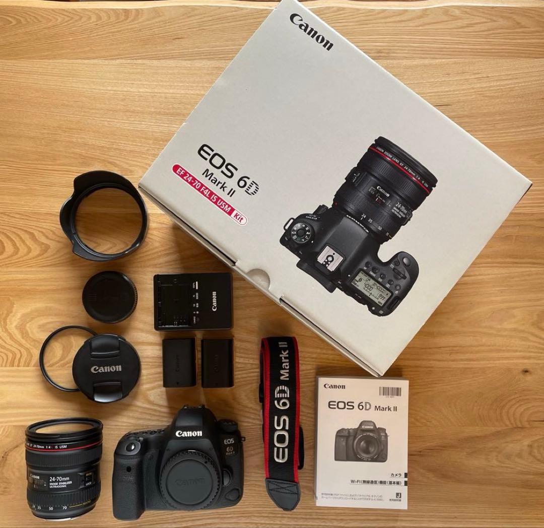 Canon Digital Slr Eos 6D Mark Ii Ef 24-70Mm Kit