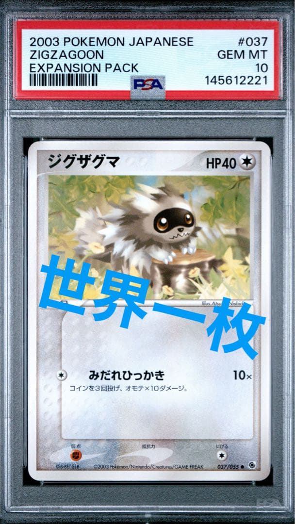 Pokemon Card Game 037/055 Psa10