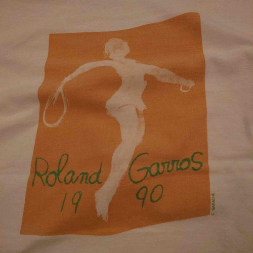 Hanes T -Shirt 90S Roland Garros Usa Xl 5141