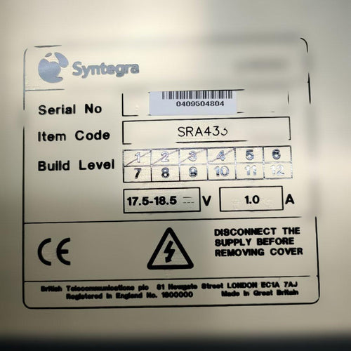Multi -Track Recorder Syntegra Its Pv405Hi