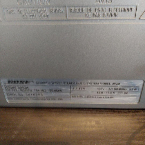 Bose Cd, Md Cassette Decks Acoustic Wave Music System
