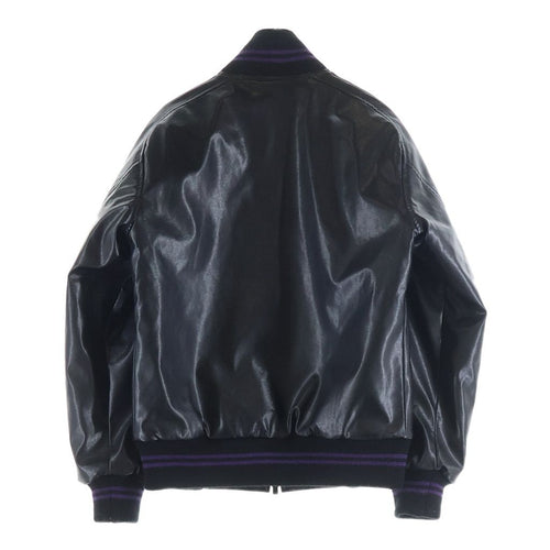 Needles Military Jacket Award Jacket-Faux Leather Hm078