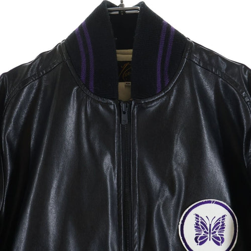 Needles Military Jacket Award Jacket-Faux Leather Hm078