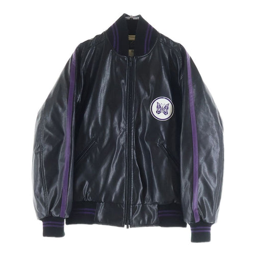 Needles Military Jacket Award Jacket-Faux Leather Hm078