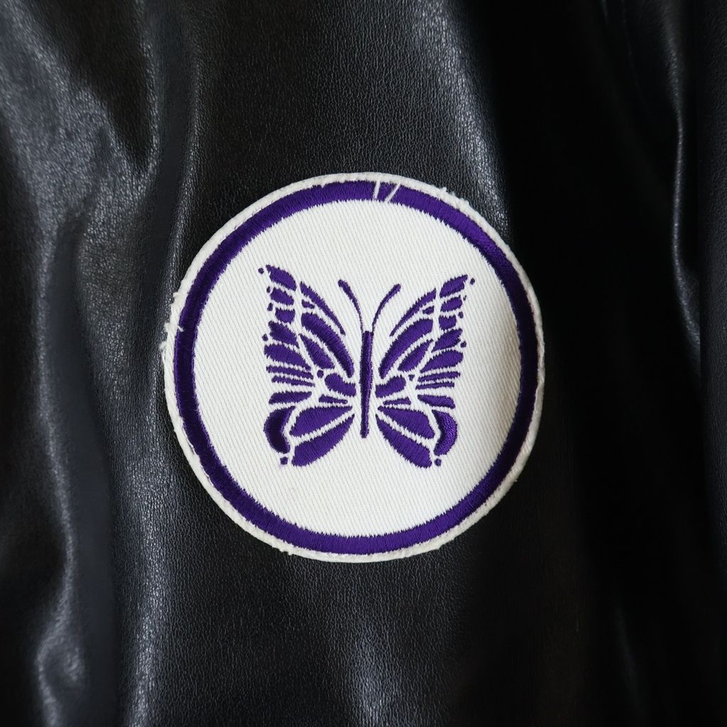 Needles Military Jacket Award Jacket-Faux Leather Hm078