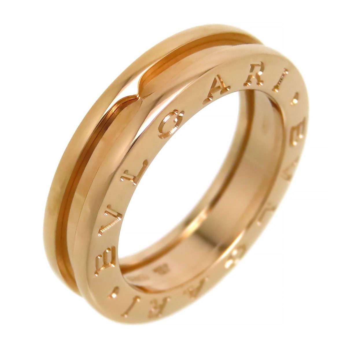 Bvlgari Ring Xs #49 335990 Au750 (K18Pg)