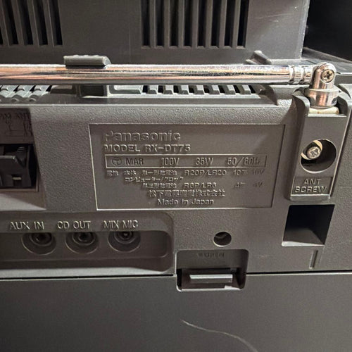 Panasonic Radio And Boombox Cd Rx-Dt75