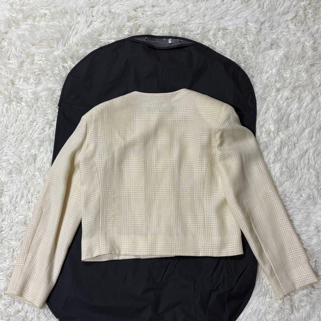 Christian Dior Collarless Jackets 9