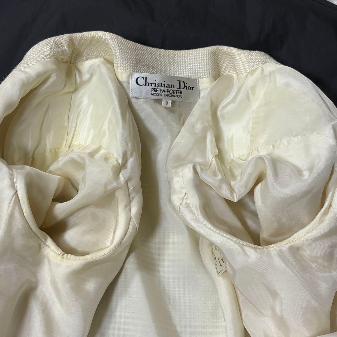 Christian Dior Collarless Jackets 9