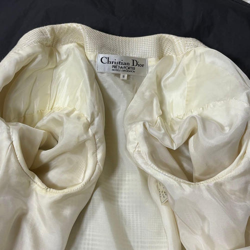 Christian Dior Collarless Jackets 9