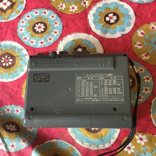 Sony Cassette Player Wm-Gx400